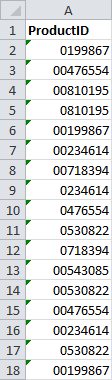 How to Count Numbers with Leading Zeros in Excel Using SUMPRODUCT instead of COUNTIF