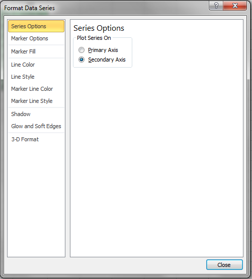 Format Data Series