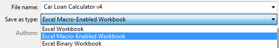 Macro Workbook Save